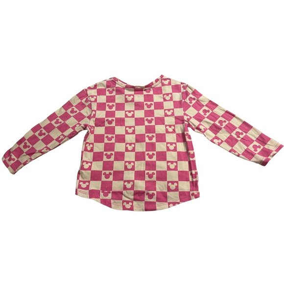 Baby GAP Disney Minnie Mouse Top Girls Size 3 Organic Cotton Graphic Retro Desig - Picture 2 of 7